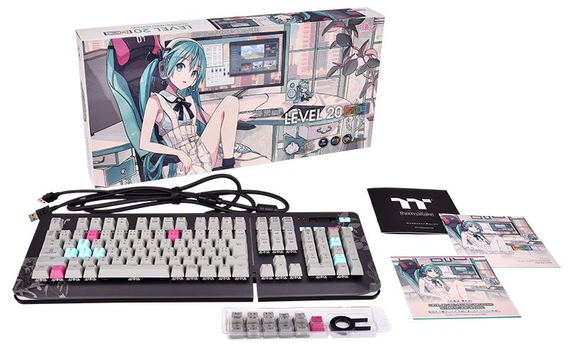LEVEL 20 RGB MECHANICAL GAMING KEYBOARD HATSUNE MIKU EDITION LEVEL 20 RGB MECHANICAL GAMING KEYBOARD HATSUNE MIKU EDITION